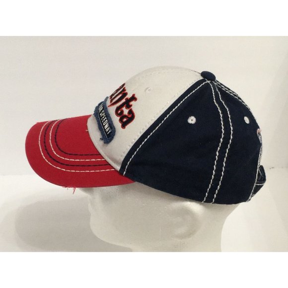 Atlanta Motor Speedway Americana Distressed Adjustable Racing Baseball Cap - Picture 4 of 6